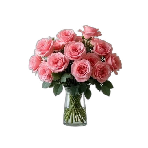 flower, crown, photorealistic, 3d render transparent PNG cut-out