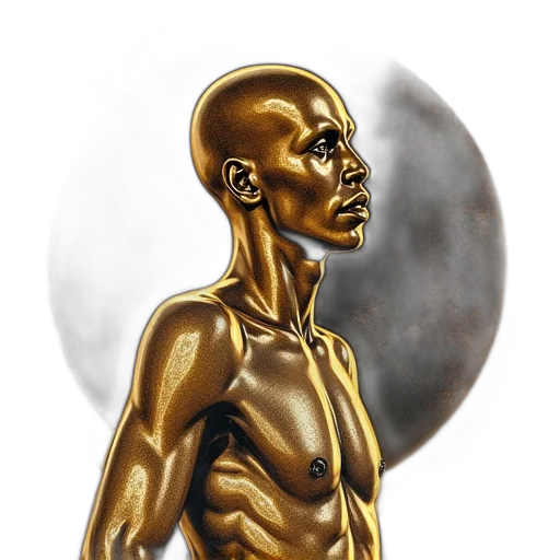 jewelry, concept art, photorealistic, comic book art, 3d render, golden, 2008, topps transparent PNG cut-out