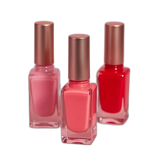 red, neon, nails, inc transparent PNG cut-out