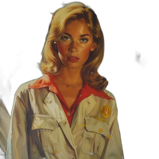 jacket, face, dress, oil painting, photorealistic, comic book art, concept art, fire transparent PNG cut-out