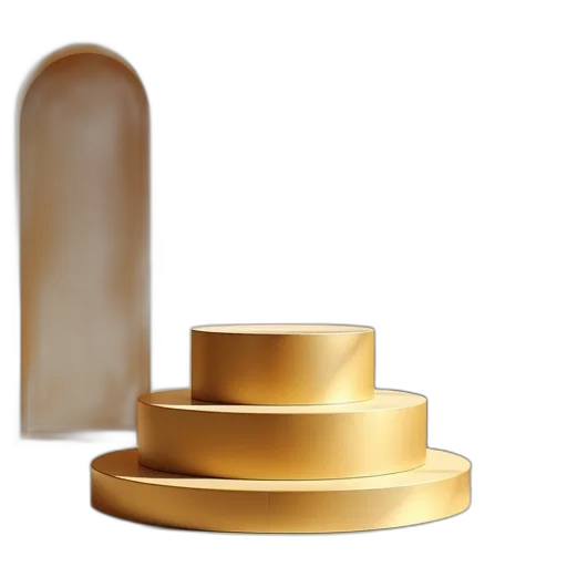 crown, jewelry, furniture, hat, 3d render, golden, gold, pedestal transparent PNG cut-out