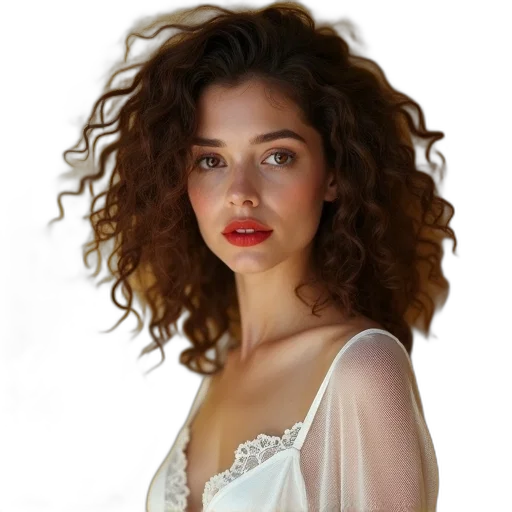 dress, jewelry, hair, face, photorealistic, oil painting, fantasy art, concept art transparent PNG cut-out