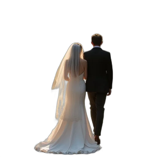 dress, jewelry, staff, crown, 3d render, photorealistic, concept art, bride transparent PNG cut-out