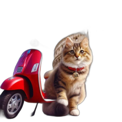 car, animal, robot, photorealistic, concept art, oil painting, cartoon, rome transparent PNG cut-out