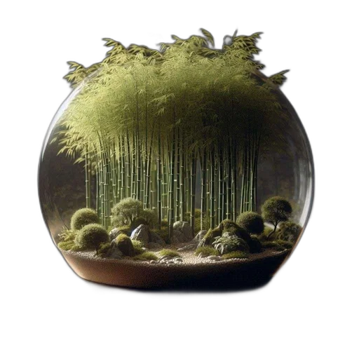 tree, crown, creature, hair, concept art, fantasy art, photorealistic, 3d render transparent PNG cut-out