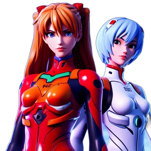 robot, 3d render, concept art, anime, comic book art, outer space, neon lights, two transparent PNG cut-out
