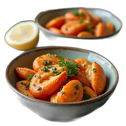 food, photorealistic, 3d render, three transparent PNG cut-out