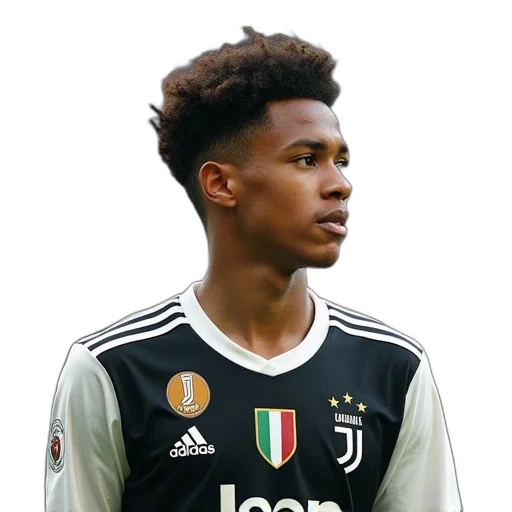 jacket, cartoon, pixel art, photorealistic, juventus, fan, has, caught transparent PNG cut-out