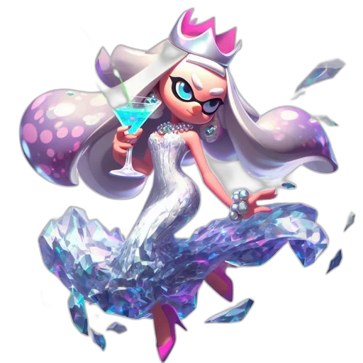 staff, weapon, concept art, fantasy art, vaporwave, pixel art, pastel, elegant transparent PNG cut-out