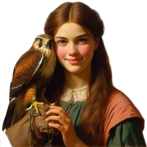 jewelry, face, animal, crown, oil painting, photorealistic, fantasy art, pixel art transparent PNG cut-out