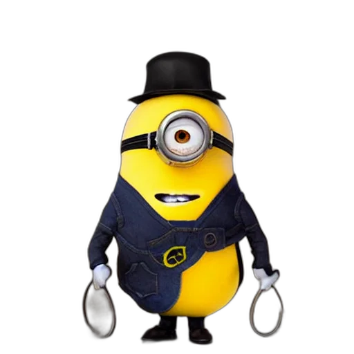 staff, food, hat, animal, 3d render, concept art, cartoon, despicable transparent PNG cut-out