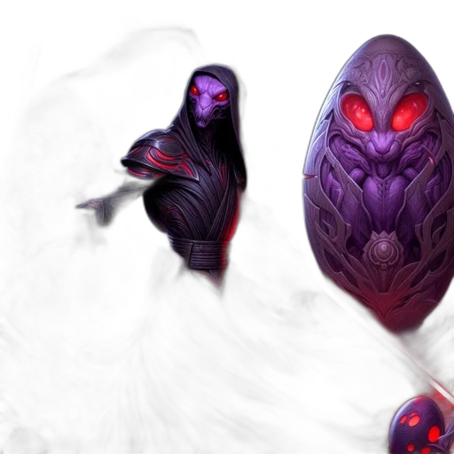mask, creature, concept art, fantasy art, 3d render, photorealistic, outer space, mysterious transparent PNG cut-out