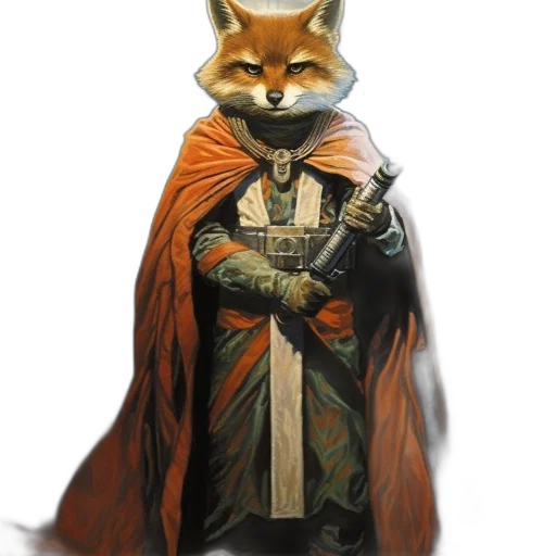 staff, animal, mask, sword, concept art, fantasy art, pixel art, comic book art transparent PNG cut-out