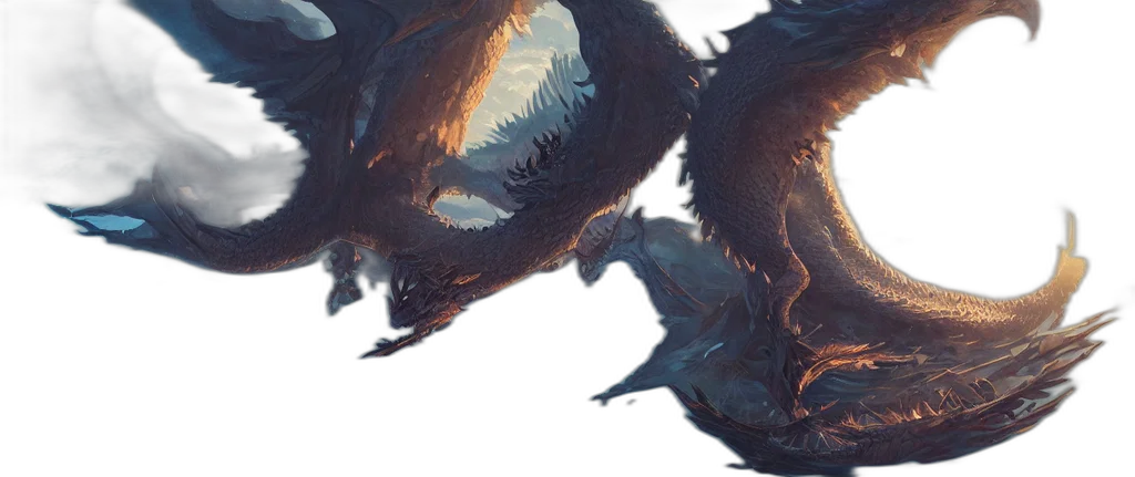 dragon, creature, mask, animal transparent PNG cut-out