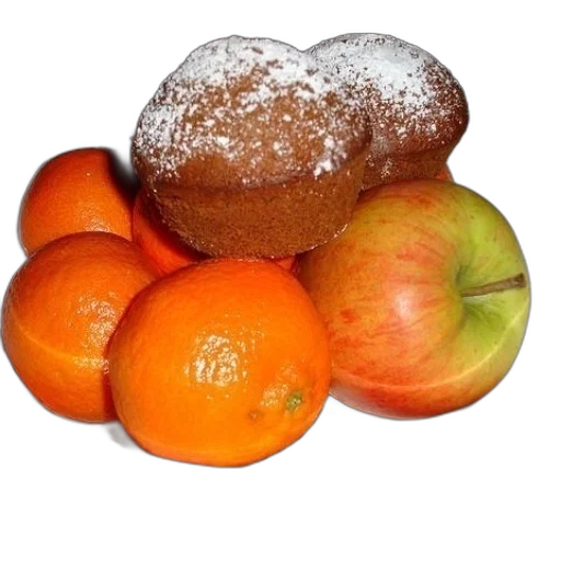 food, crown, weapon, staff, photorealistic, 3d render, plate, oranges transparent PNG cut-out