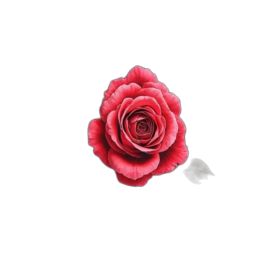 jewelry, flower, crown, staff, 3d render, photorealistic, red, herschel transparent PNG cut-out