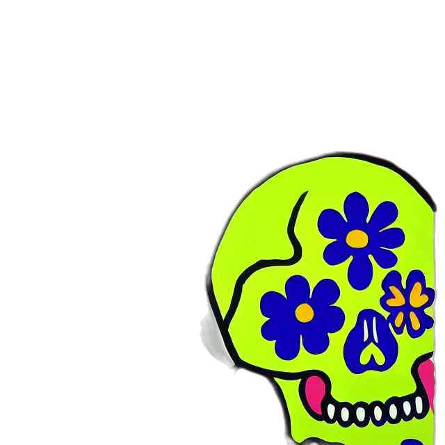 flower, mask, face, crown transparent PNG cut-out