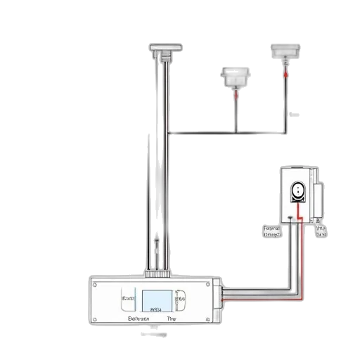 diagram, shows, wiring, trailer transparent PNG cut-out