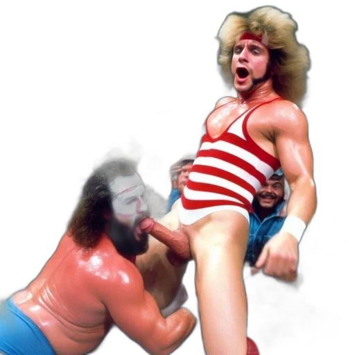 concept art, fire, two, wrestlers, clash, wrestling, event, one transparent PNG cut-out