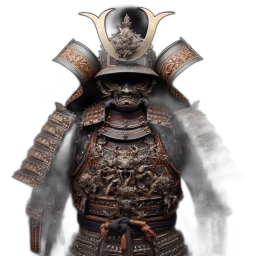 mask, staff, face, sword, concept art, fantasy art, 3d render, photorealistic transparent PNG cut-out