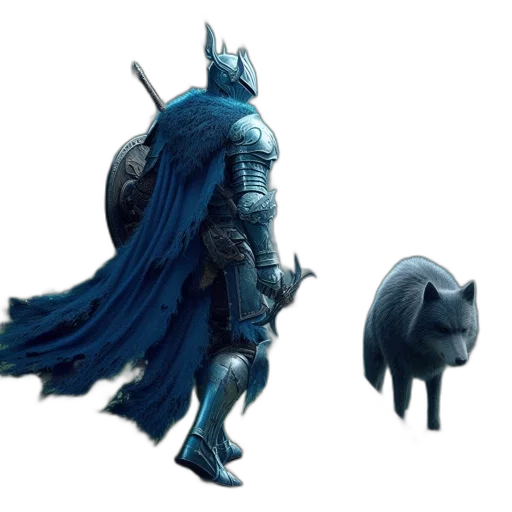 dragon, animal, creature, concept art, fantasy art, 3d render, comic book art, blue transparent PNG cut-out