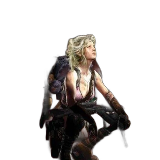 staff, weapon, hair, creature, concept art, fantasy art, 3d render, pixel art transparent PNG cut-out