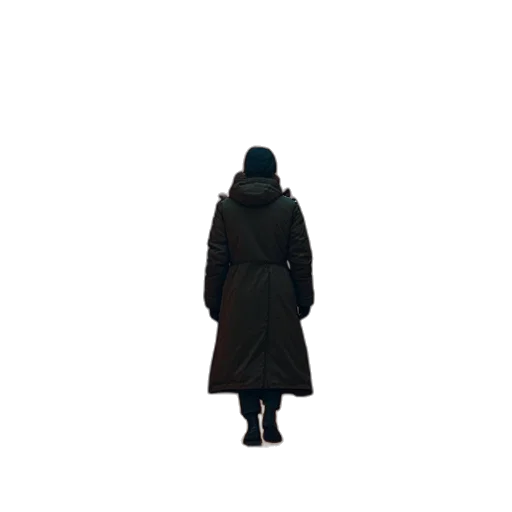 jacket, dress, umbrella, staff transparent PNG cut-out