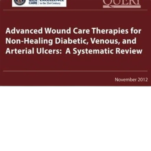 systematic, review, advanced, wound, care, therapies, non-healing, diabetic transparent PNG cut-out