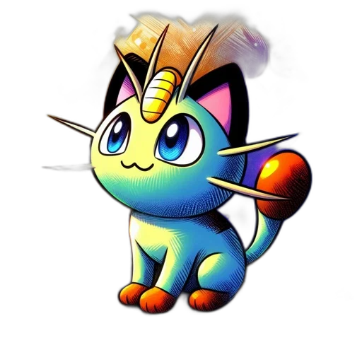 staff, animal, weapon, creature, concept art, 3d render, pixel art, fantasy art transparent PNG cut-out