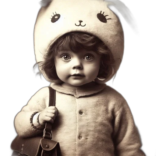 hat, creature, mask, face, photorealistic, fantasy art, concept art, oil painting transparent PNG cut-out