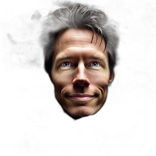 face, hair, mask, photorealistic, concept art, cartoon, fantasy art, portrait transparent PNG cut-out