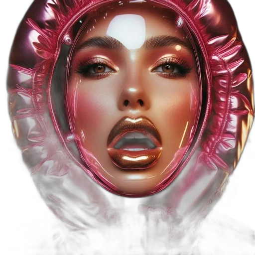 jewelry, mask, face, crown, concept art, photorealistic, fantasy art, comic book art transparent PNG cut-out