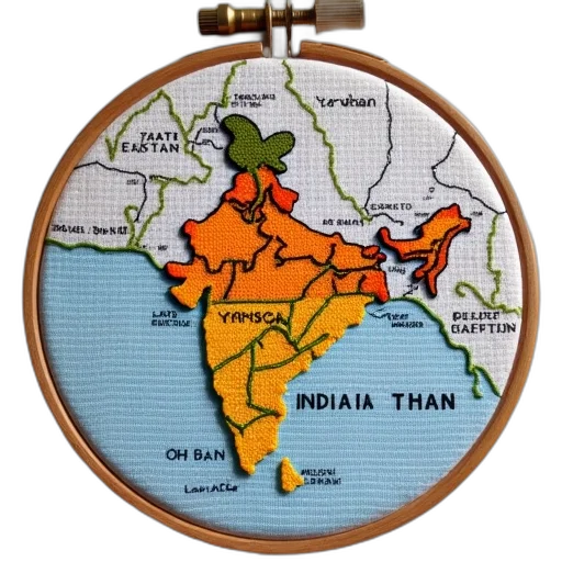 jewelry, cross, stitch, wooden, hoop, indiana, map transparent PNG cut-out