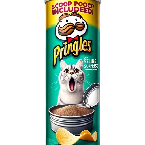 food, 3d render, amusing, rendition, portrays, pringles, can, disguised transparent PNG cut-out