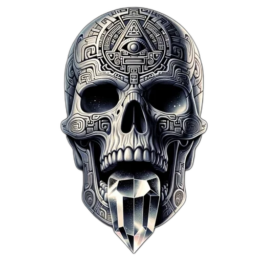 mask, face, jewelry, robot, concept art, fantasy art, 3d render, photorealistic transparent PNG cut-out