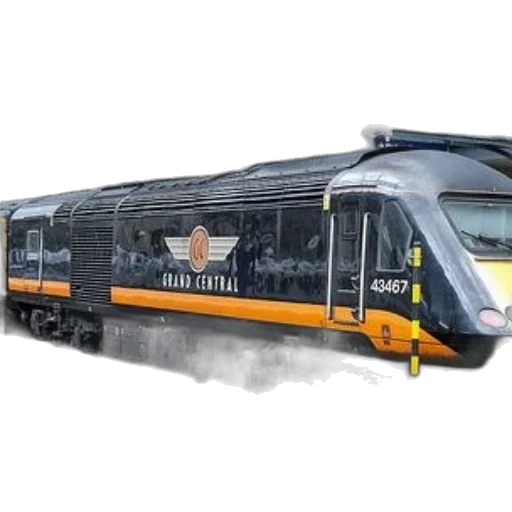 photorealistic, concept art, grand, central, train, number, 43467, parked transparent PNG cut-out