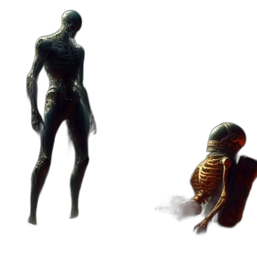 creature, robot, mask, animal, concept art, 3d render, pixel art, fantasy art transparent PNG cut-out