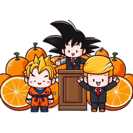 pixel art, cartoon, concept art, anime, monochrome, three, characters, stand transparent PNG cut-out