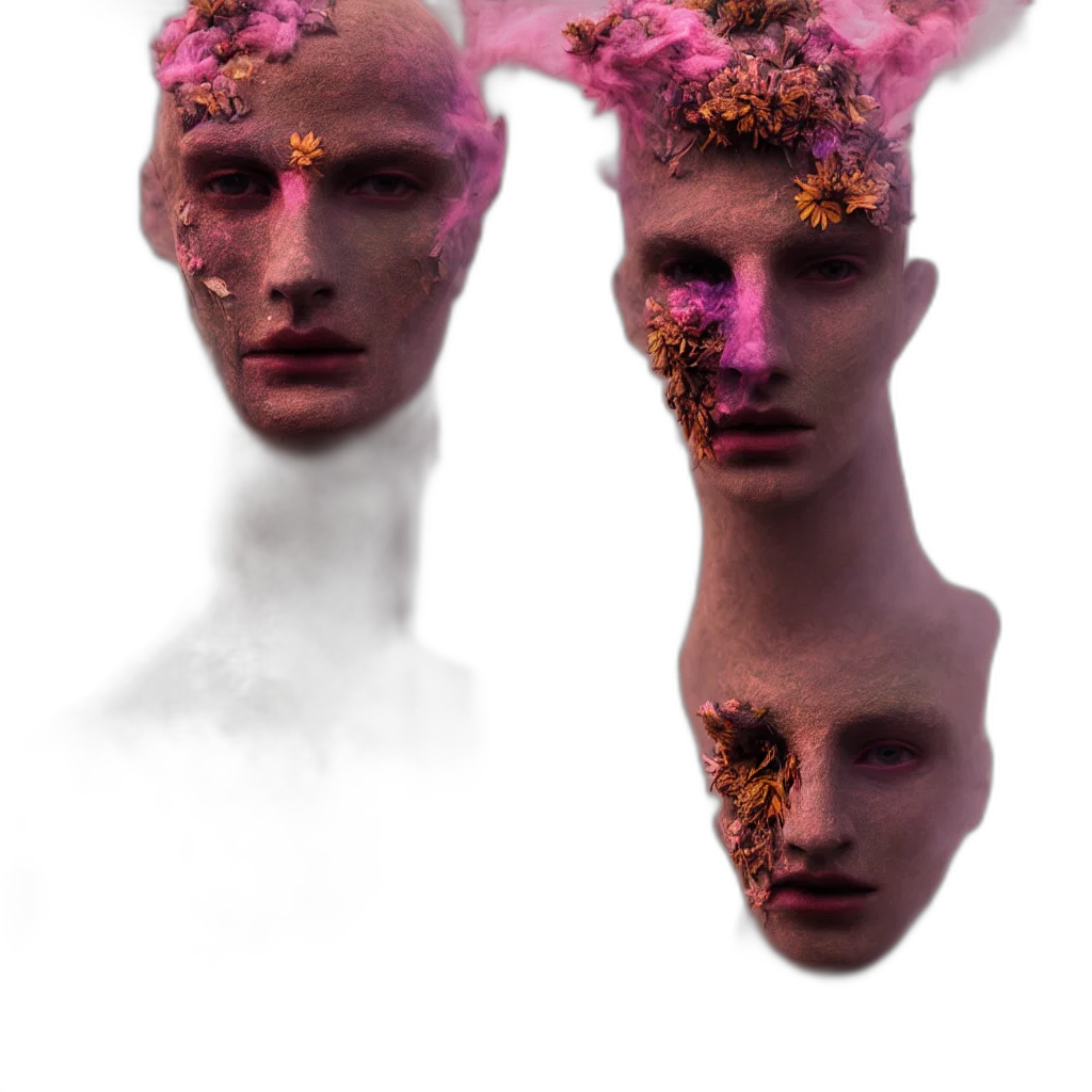 mask, face, crown, creature transparent PNG cut-out