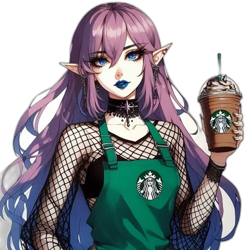 staff, dragon, anime, fantasy art, vaporwave, pixel art, dark, monochrome transparent PNG cut-out