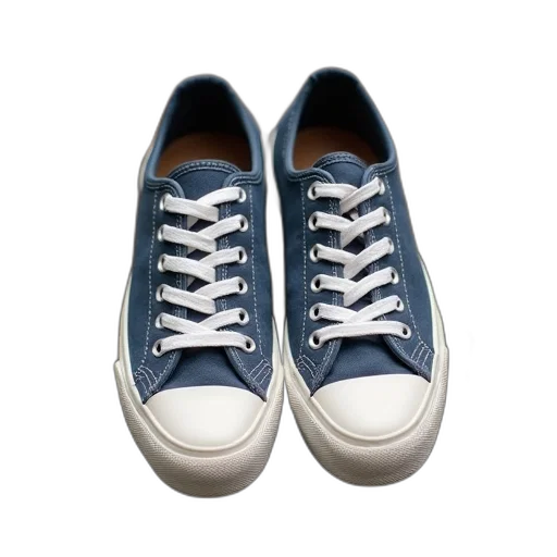 shoes, photorealistic, 3d render, blue, monochrome, mens, canvas, sneakers transparent PNG cut-out