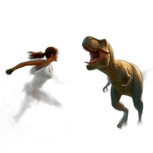creature, animal, dragon, concept art, 3d render, fantasy art, photorealistic, woman transparent PNG cut-out