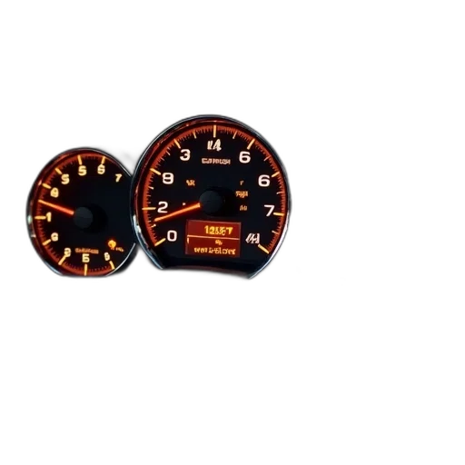 car, first, image, shows, close-up, dashboard, specifically, instrument transparent PNG cut-out
