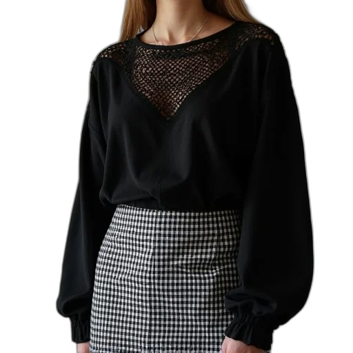dress, jacket, staff, monochrome transparent PNG cut-out