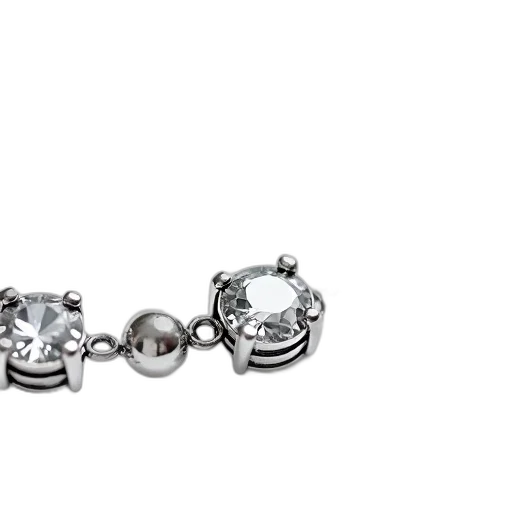 jewelry, crown, close-up, image, silver, necklace, series, round transparent PNG cut-out