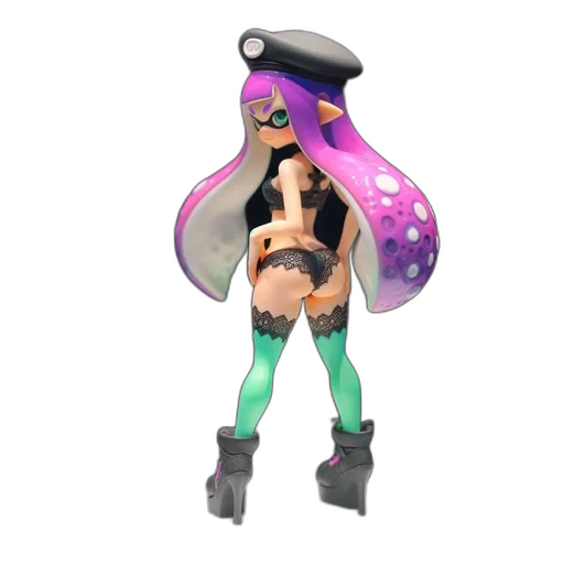 dress, weapon, jacket, hat, concept art, 3d render, vaporwave, pixel art transparent PNG cut-out