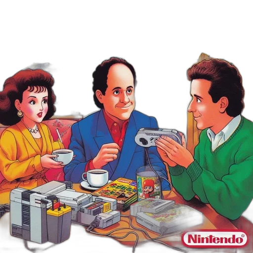 food, vaporwave, pixel art, concept art, fire, three, nintendo, characters transparent PNG cut-out