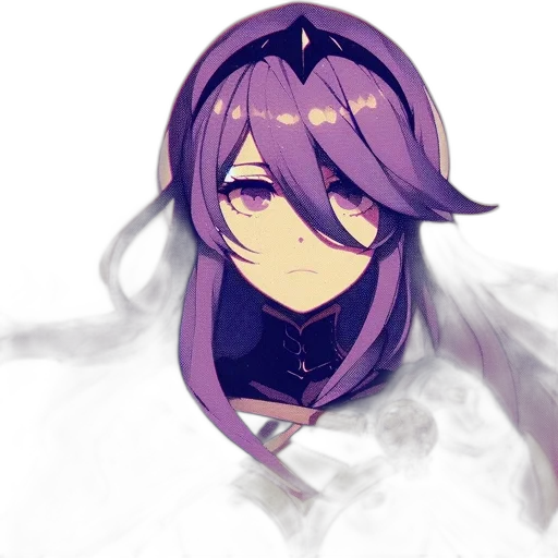 crown, mask, staff, face, pixel art, watercolor, anime, concept art transparent PNG cut-out