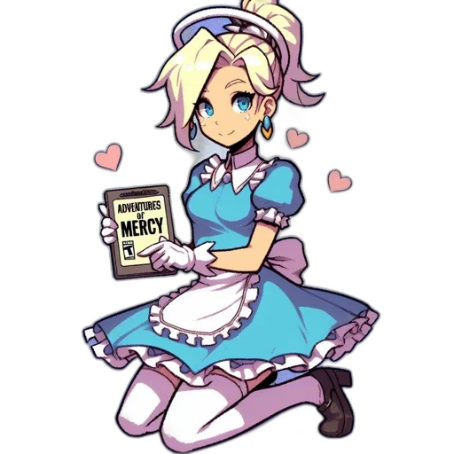 dress, staff, robot, weapon, pixel art, anime, cartoon, concept art transparent PNG cut-out