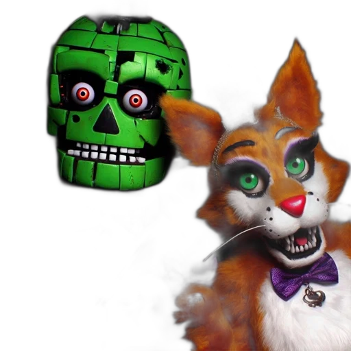 mask, robot, animal, creature, 3d render, concept art, photorealistic, pixel art transparent PNG cut-out